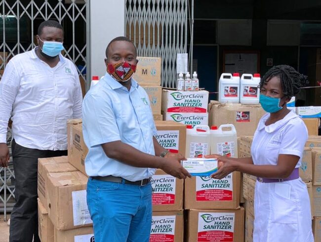 ZEN supports Effia-Nkwanta Regional Hospital with essential healthcare supplies